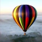 Hot air balloon trip by Volcano Arenal