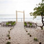 Santa Teresa Beach is perfect for weddings