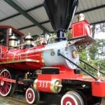Trainforest's replica steam engine