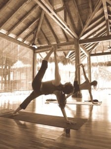 Yoga keeps you young and flexible