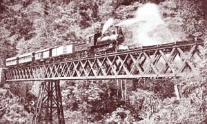 Costa Rica's trans-country railroad was completed in 1910