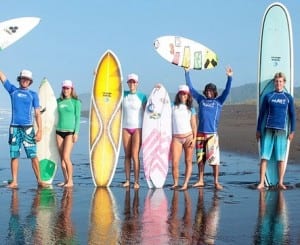 Make it a family affair - surfing vacations at Costa Rica's Santa Teresa Beach