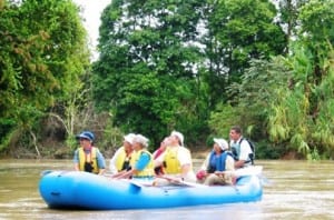 Valle Dorado Tours' Arenal Safari Float is perfect for the whole family