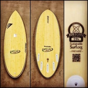 Firewire Enviroflex surfboards are certified sustainable