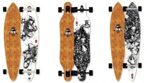 Keep up your Costa Rica surf skills on Arbor Bamboo skateboards