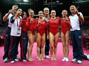 Anyone serious about what they do, like the 2012 USA Gymnastics Team, has a coach