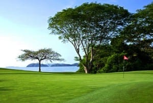 Robert Trent Jones designed golf course at Westin Playa Conchal Beach & Golf Resort