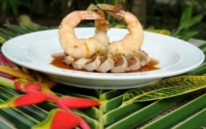 Chef Randy Siles' Tuna Tataki at Hotel Tropico Latino in Costa Rica