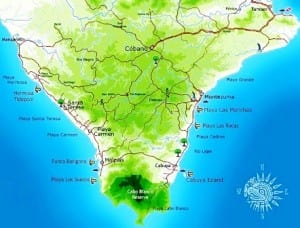 Costa Rica's southern Nicoya Peninsula