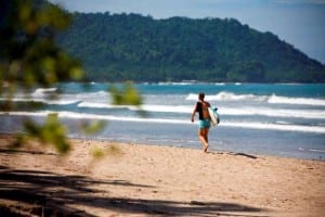 Playa Santa Teresa, Costa Rica is famous with surfers all over the world