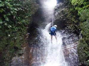 Canyoning at Volcano Arenal, Costa Rica