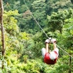 Sky Trek canopy tour at Volcano Arenal, Costa Rica