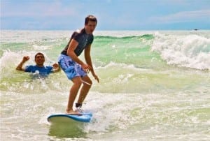 Manuel Antonio Surf School will rent boards and teach you to surf