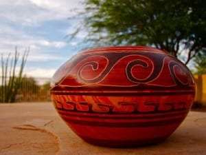 Chorotega pottery from the Nicoya Peninsula is famous in Costa Rica