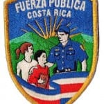 Costa Rica's Police Force badge
