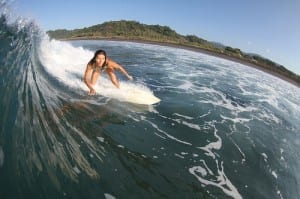 Del Mar Surf Camp owner Maria del Mar loving life in Costa Rica!