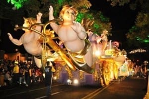 The Festival of Lights parade in San Jose, Costa Rica celebrates Christmas