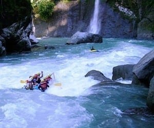 See waterfalls and rainforest rafting on the Pacuare River, Costa Rica / photo by Rios Tropicales