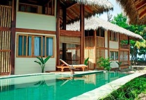 Pranamar's poolside villas on Santa Teresa Beach, Costa Rica