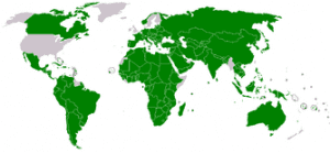 UNWTO member countries / courtesy of Wikipedia
