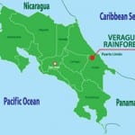 Veragua Rainforest, Costa Rica on map