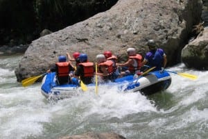 Rafting the Pejibaye River, Turrialba, Costa Rica
