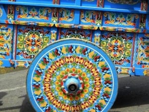 Painted oxcart of Costa Rica