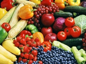 Superfoods are brightly colored fruits and vegetables