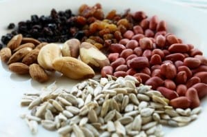 Superfoods, nuts and beans for healthy living