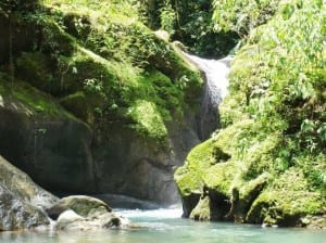 Cazuela Waterfall at Portasol Rainforest & Oceanview Living
