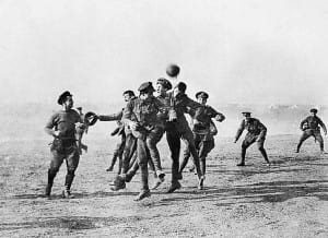 Football's famous World War I truce match, photo by Chester Chronicle
