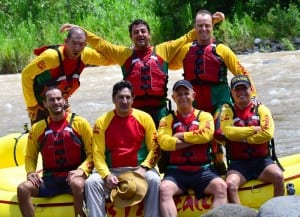 Rafting Masters Team from Costa Rica