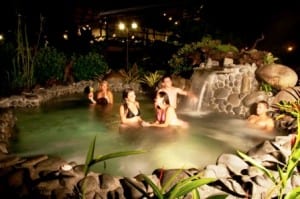 Arenal Springs Hotel hot springs, Costa Rica