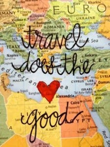 Travel does the heart good