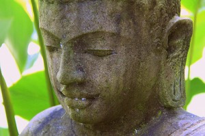 Buddha at Pranamar Villas symbolizes gratitude