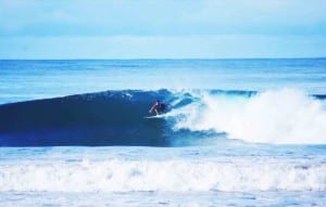 Surfing Santa Teresa, Costa Rica