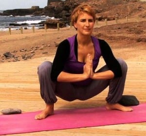 Yoga pose squat