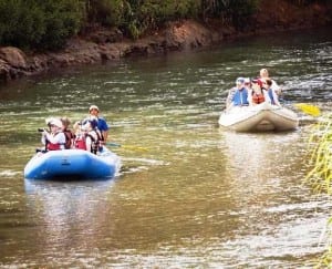 Enjoy an Arenal safari float adventure on the Penas Blancas River in Costa Rica