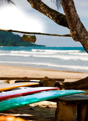 Playa Santa Teresa in Costa Rica is a surfer's paradise