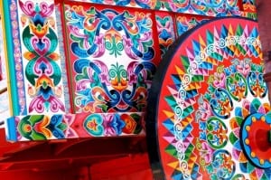 Sarchi, Costa Rica, painted oxcart