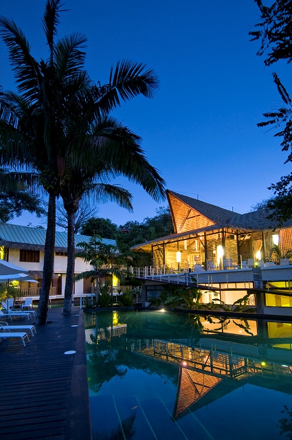 L'acqua Viva Resort and Spa pool, at Nosara, Costa Rica
