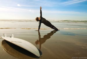 Yoga for surfers, photo by Yoga Journal