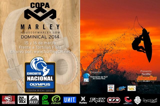 Copa Marley Dominical Costa Rica 2014