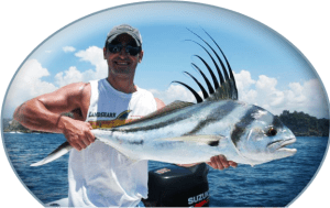 Fishing Roosterfish in Quepos Costa Rica