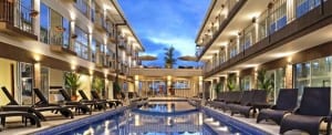 Hotel Tramonto pool, Playa Hermosa, Costa Rica