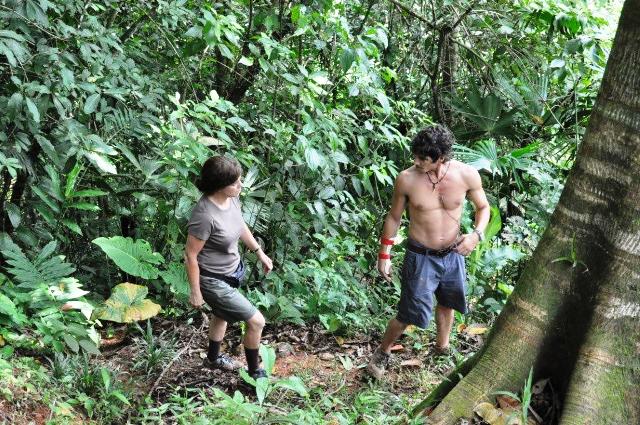 Marcia Gay Harden & Oscar Jaenada in After Words movie filmed at Portasol in Costa Rica