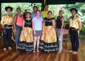 Cultural festival at Nicuesa Lodge in Costa Rica