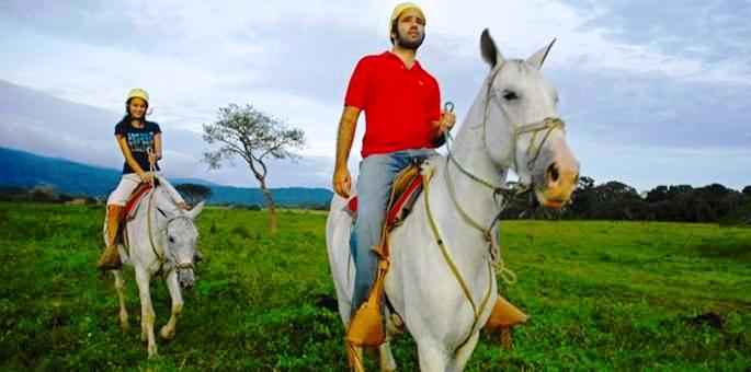 Horseback riding Hacienda Guachipelin Costa Rica